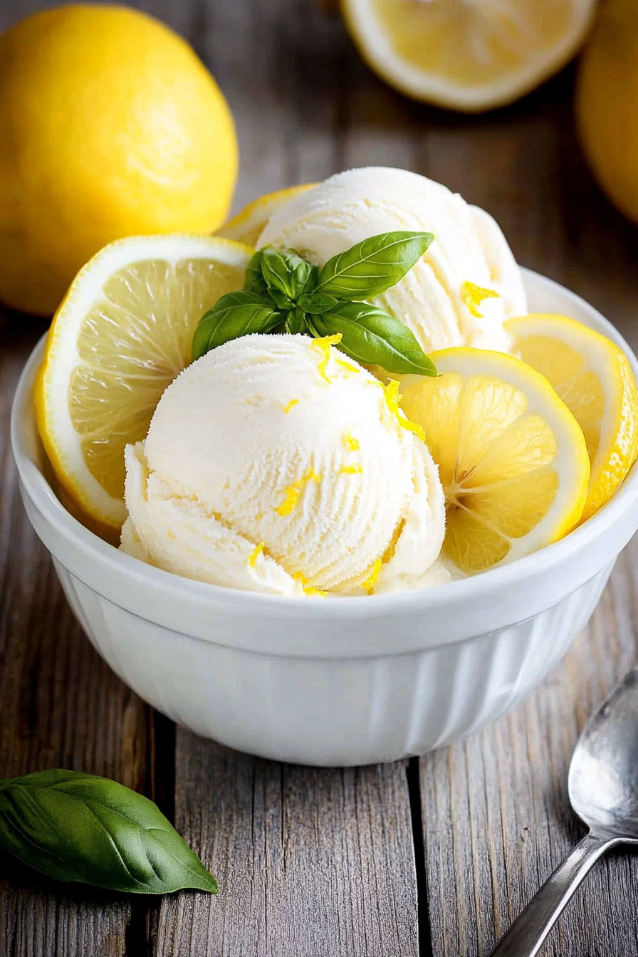 No-Churn Lemon Ice Cream: Easy Summer Refreshment